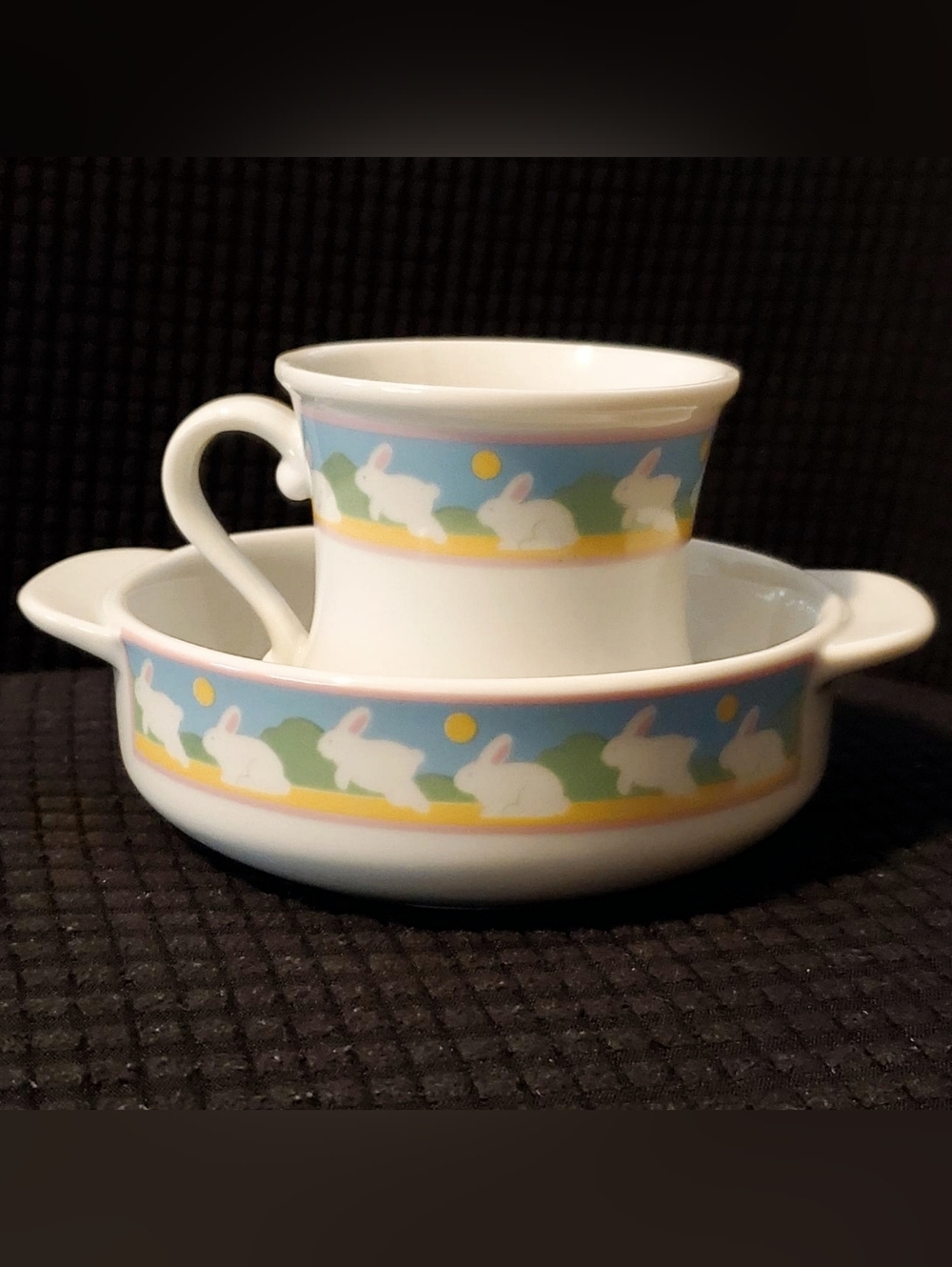 vintage 🐇 🍽 set